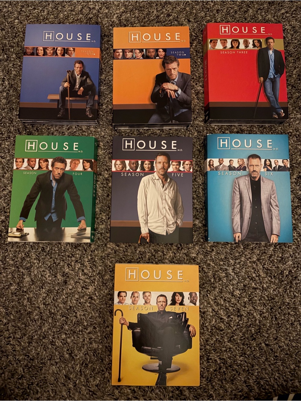 House DVD Box Sets- Seasons 1-7 (Includes ALL)